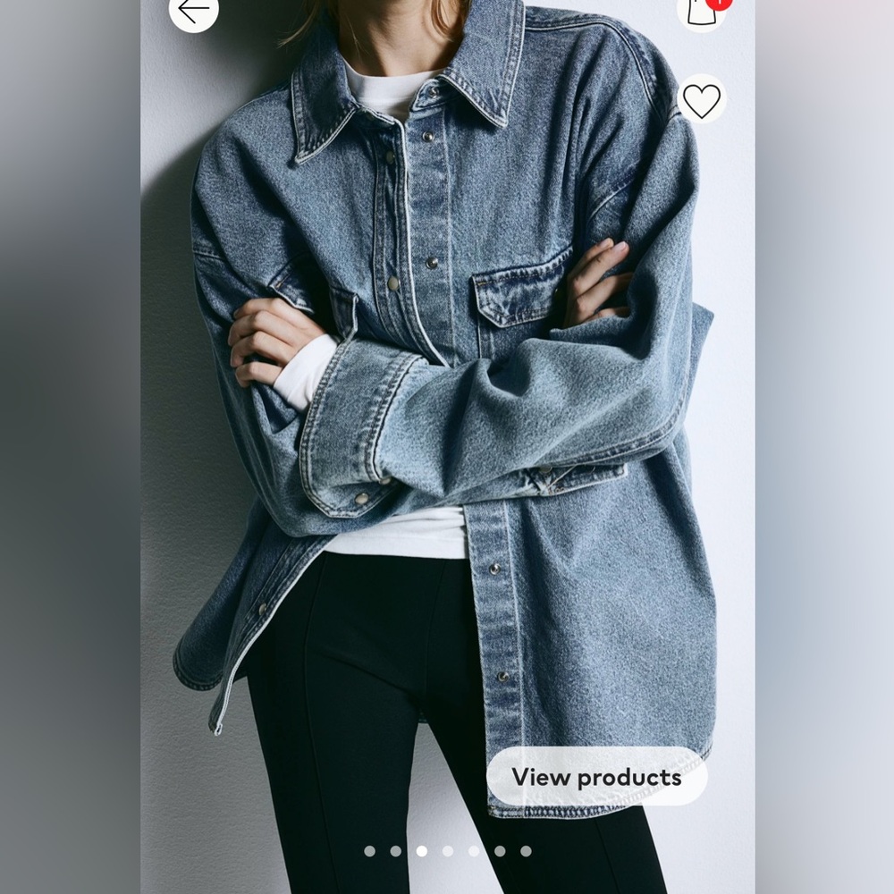 H and M Jean jacket